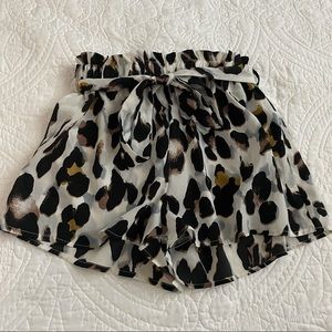 Leopard Shorts